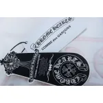 EM Sneakers Chrome Hearts 25FW Embroidered Horseshoe Patchwork Long Sleeves Black and White