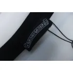 EM Sneakers Chrome Hearts 25FW Embroidered Horseshoe Patchwork Long Sleeves Black and White