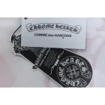 EM Sneakers Chrome Hearts 25FW Embroidered Horseshoe Patchwork Long Sleeves Pink and White
