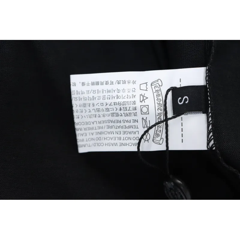 EM Sneakers Chrome Hearts CH 25ss Back Cross Round Neck Long Sleeve Black