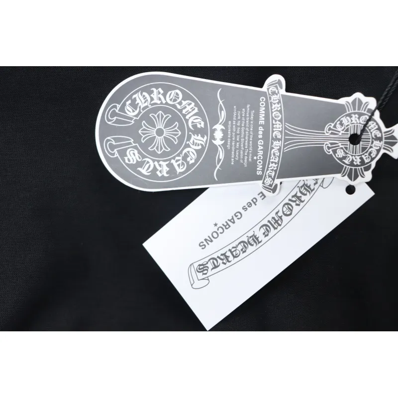 EM Sneakers Chrome Hearts CH 25ss Back Cross Round Neck Long Sleeve Black