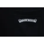 EM Sneakers Chrome Hearts CH 25ss Back Cross Round Neck Long Sleeve Black