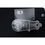 EM Sneakers Chrome Hearts CH 25ss Blue Horseshoe Cross Round Neck Long Sleeve Black