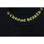 EM Sneakers Chrome Hearts CH 25ss Collar Color Sanskrit Round Neck Long Sleeve Black