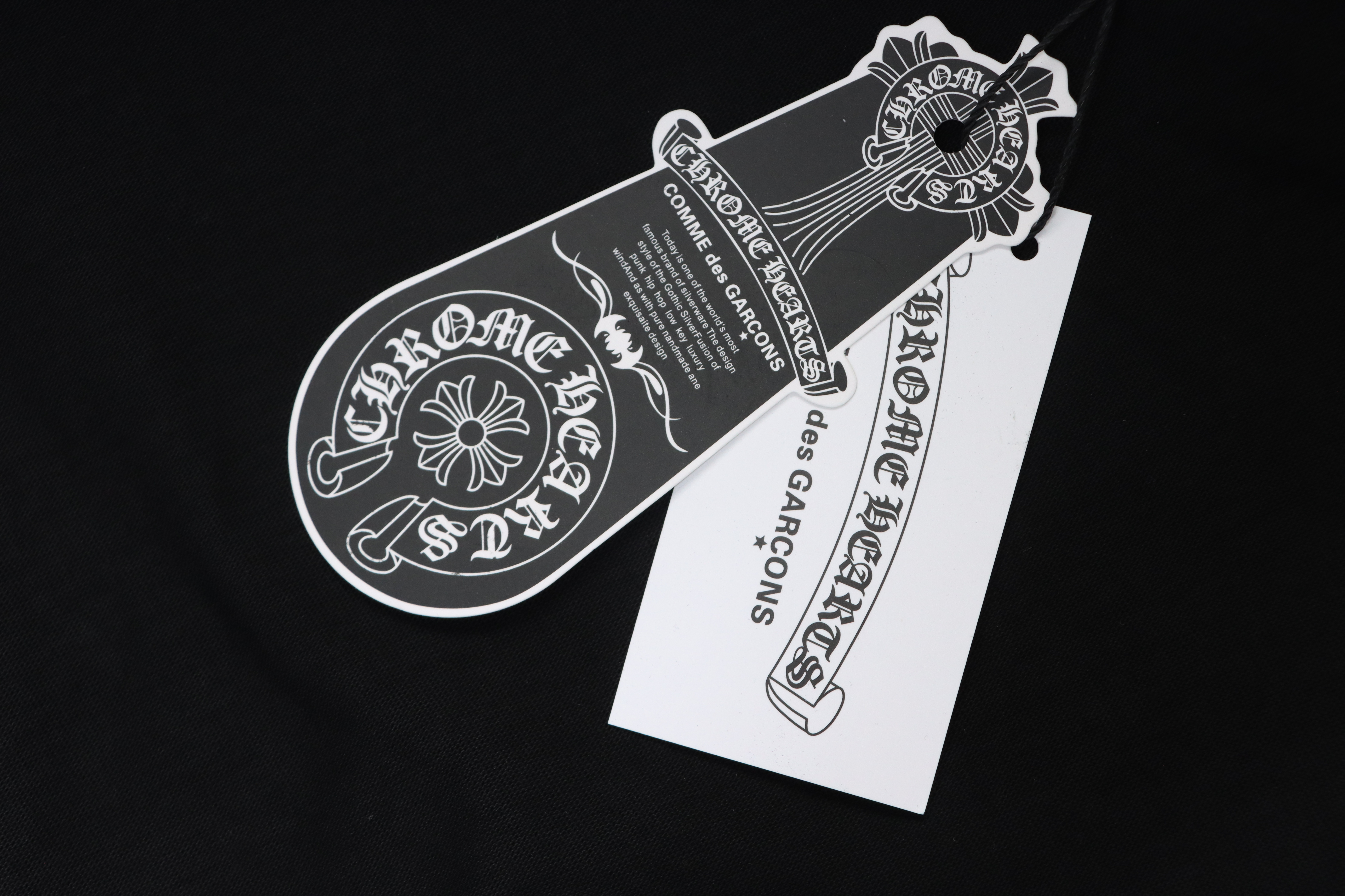 EM Sneakers Chrome Hearts CH 25ss Damaged Horseshoe Round Neck Long Sleeve Black