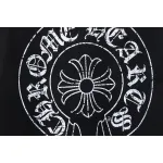 EM Sneakers Chrome Hearts CH 25ss Damaged Horseshoe Round Neck Long Sleeve Black