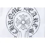 EM Sneakers Chrome Hearts CH 25ss Damaged Horseshoe Round Neck Long Sleeve White