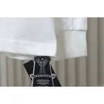 EM Sneakers Chrome Hearts CH 25ss Damaged Horseshoe Round Neck Long Sleeve White