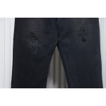 EM Sneakers Chrome Hearts Leather Black Cross Jeans