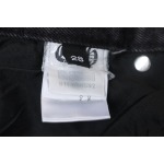 EM Sneakers Chrome Hearts Multicolor Laser Cross Leather Jeans Dark Black