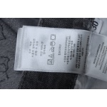 EM Sneakers Chrome Hearts Ox King City Limited Edition Cross Metallic Leather Jeans Dark Gray