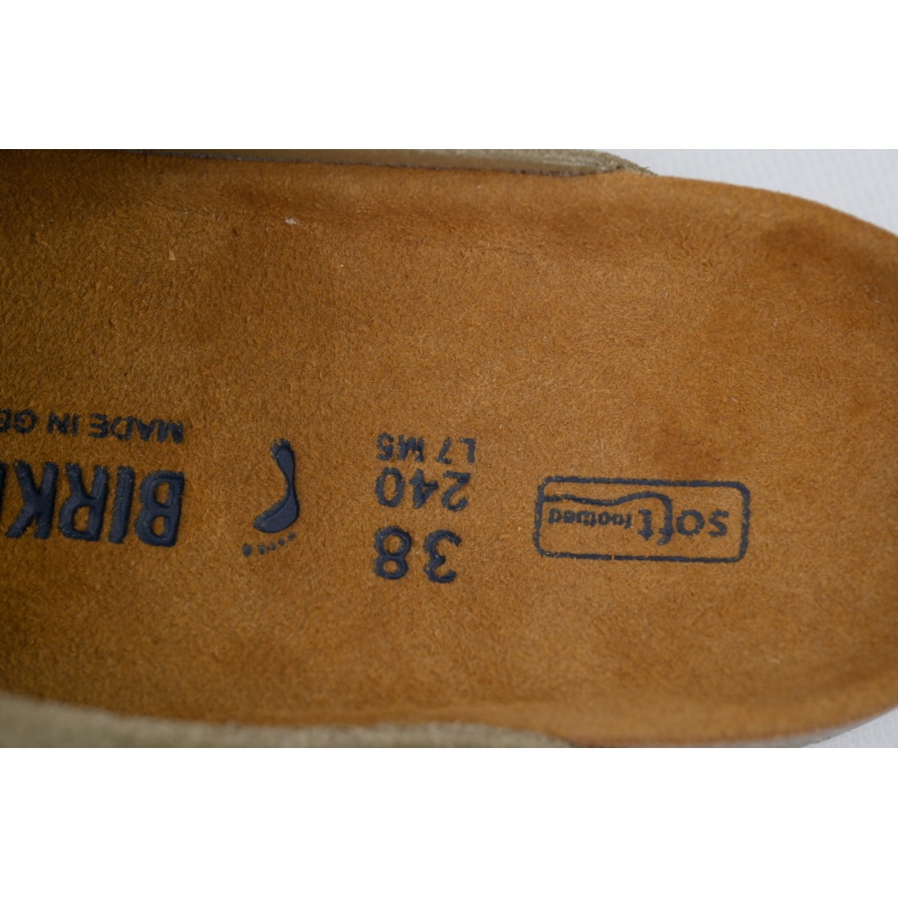 EM Sneakers Birkenstock Boston Soft Footbed Grayish Green