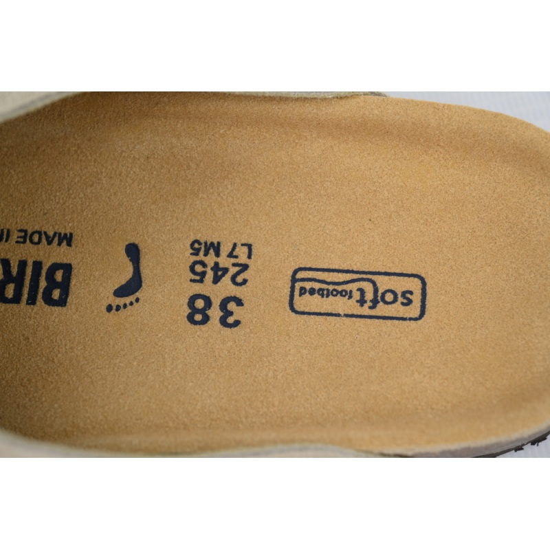 EM Sneakers Birkenstock Boston Soft Footbed Sand Colored