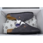 EM Sneakers Birkenstock Boston Soft Footbed Slipper Ash Blue
