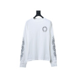 EM Sneakers Chrome Hearts 25FW Back Sanskrit Print Long Sleeve White