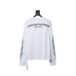 EM Sneakers Chrome Hearts 25FW Back Sanskrit Print Long Sleeve White