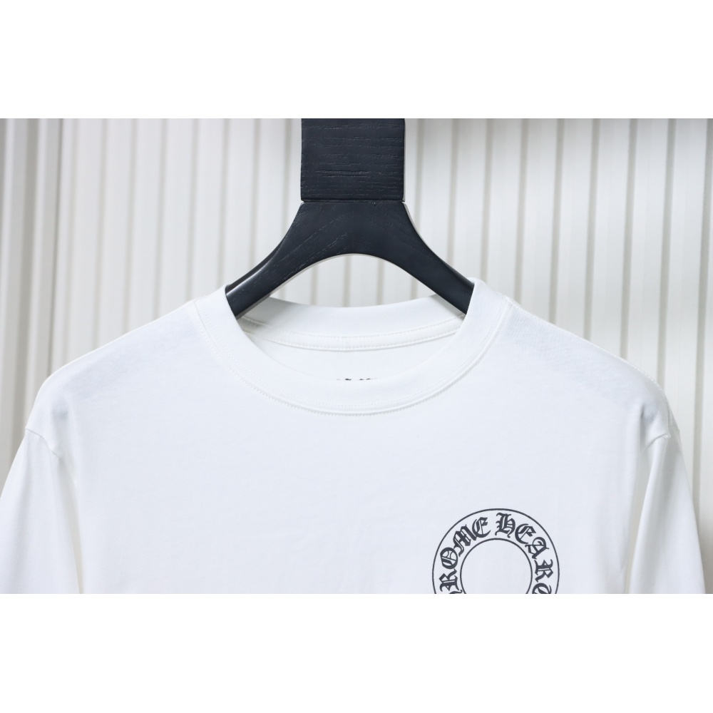 EM Sneakers Chrome Hearts 25FW Back Sanskrit Print Long Sleeve White