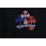 EM Sneakers Chrome Hearts 25FW Colorful Cross Print Long Sleeve Black