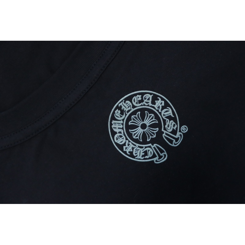 EM Sneakers Chrome Hearts 25FW Colorful Cross Print Long Sleeve Black
