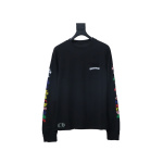 EM Sneakers Chrome Hearts 25FW Scroll Print Long Sleeve Black