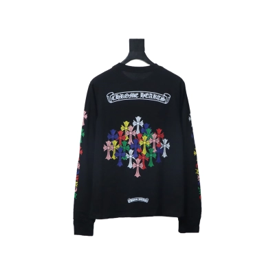 EM Sneakers Chrome Hearts 25FW Scroll Print Long Sleeve Black 02