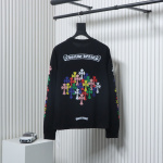 EM Sneakers Chrome Hearts 25FW Scroll Print Long Sleeve Black