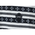 EM Sneakers Chrome Hearts 25FW Striped Lapel Long Sleeves Black