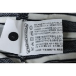EM Sneakers Chrome Hearts 25FW Striped Lapel Long Sleeves Black