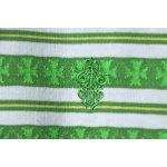 EM Sneakers Chrome Hearts 25FW Striped Lapel  Long Sleeves Green