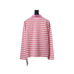 EM Sneakers Chrome Hearts 25FW Striped Lapel Long Sleeves Pink