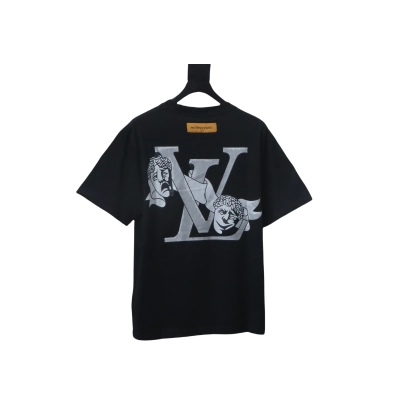 EM Sneakers Louis Vuitton 24ss Clown Print T-shirt Black 02
