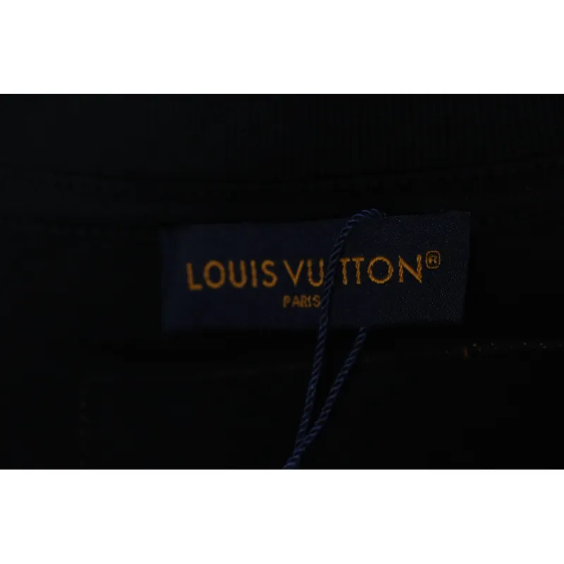 EM Sneakers Louis Vuitton 24ss Clown Print T-shirt Black
