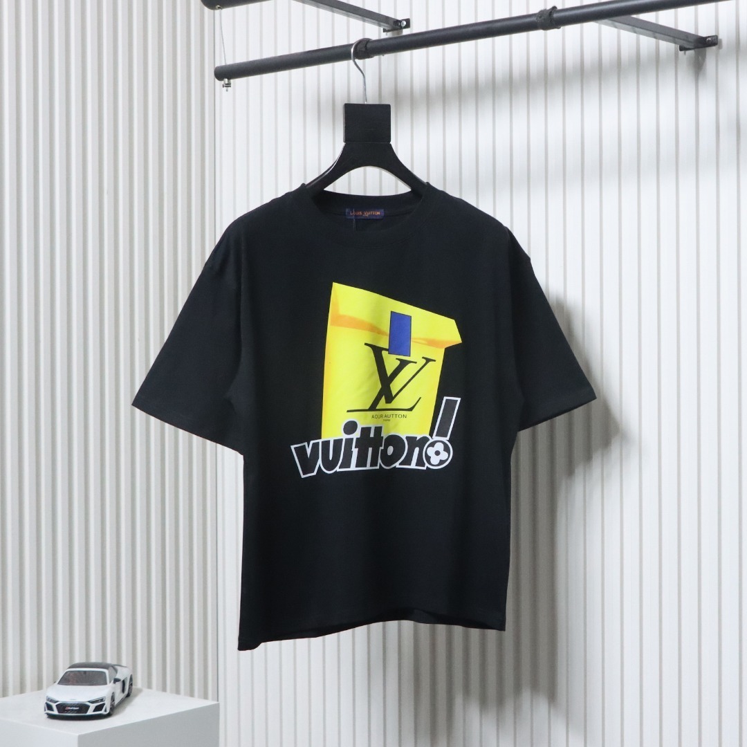 EM Sneakers Louis Vuitton 25SS Envelope Bag T-Shirt Black