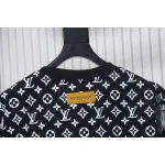 EM Sneakers Louis Vuitton 25ss Fire Cloud Monogram All-Over Print T-Shirt