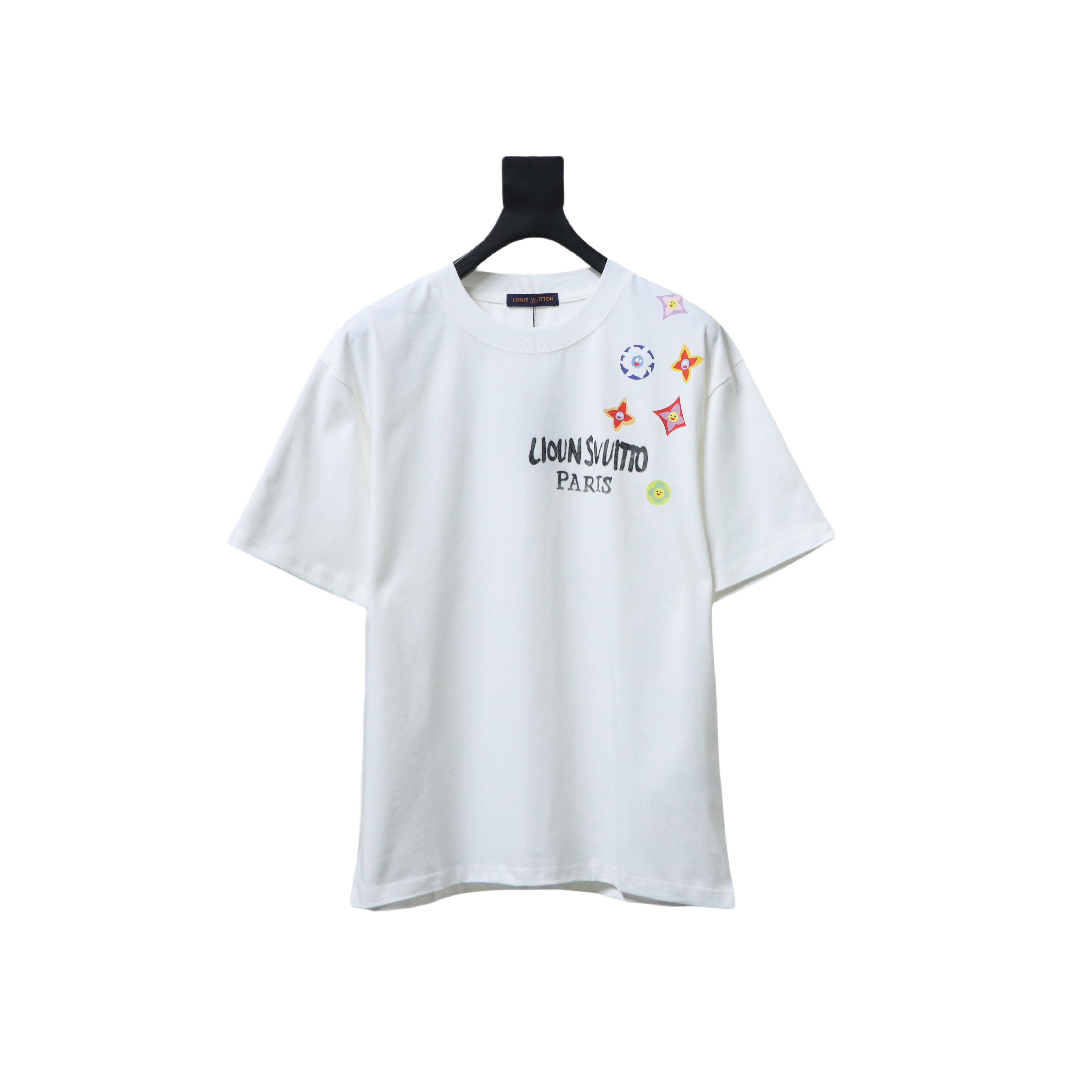 EM Sneakers Louis Vuitton LV 25SS Shoulder Label T-shirt White