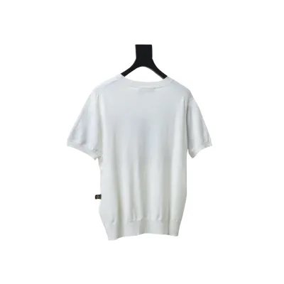 EM Sneakers Louis Vuitton Rope Jacquard Knit T-shirt White 02