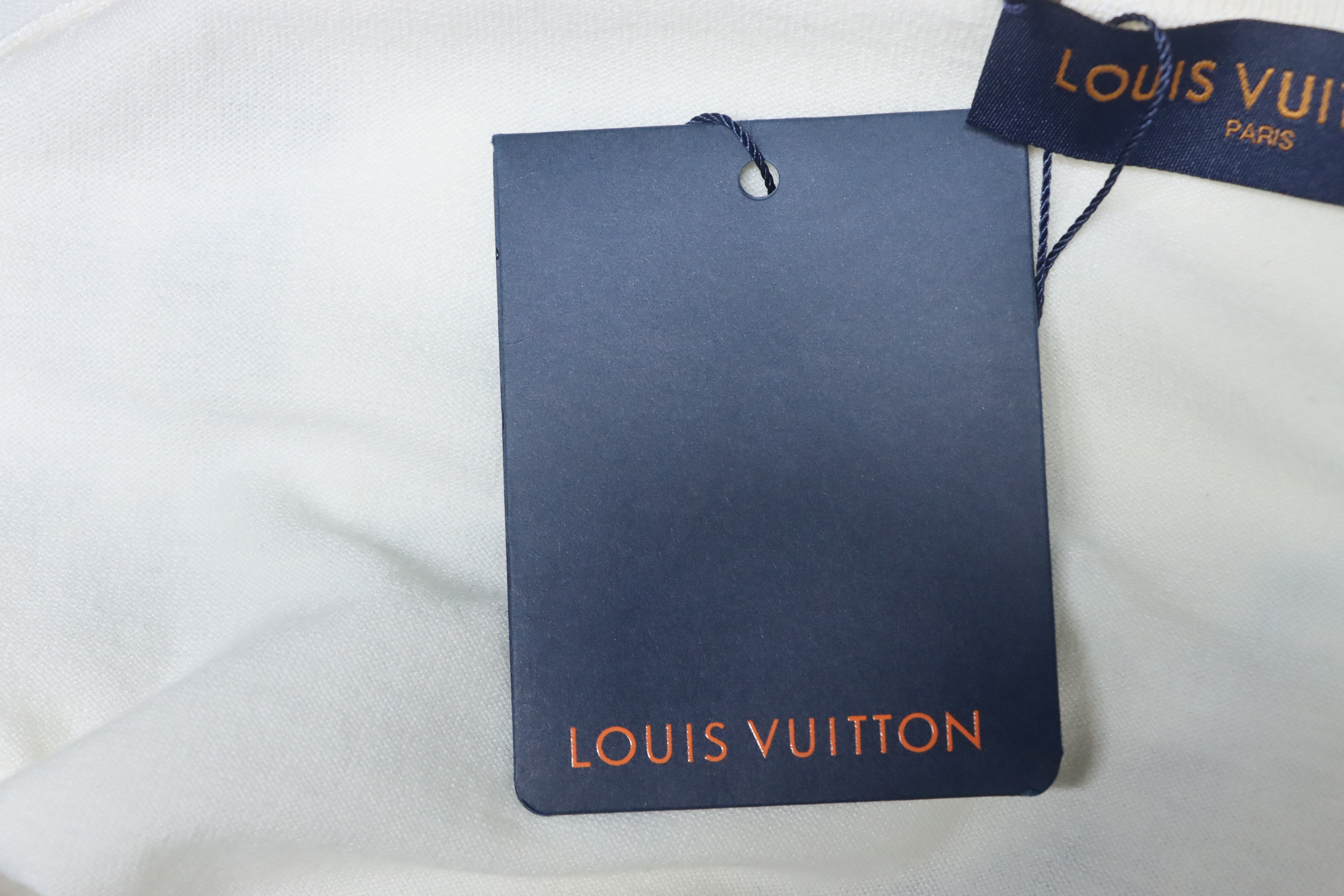 EM Sneakers Louis Vuitton Rope Jacquard Knit T-shirt White