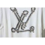 EM Sneakers Louis Vuitton Rope Jacquard Knit T-shirt White