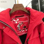 EM Sneakers Moose Knuckles Original 3Q Fur Jacket Red with White Fur Collar (NFC)(Men's / Women's)