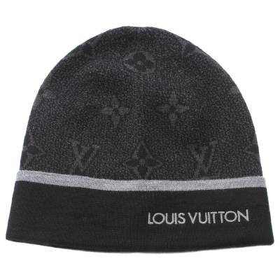 EM Sneakers Louis Vuitton My Monogram Eclipse Hat Black 01