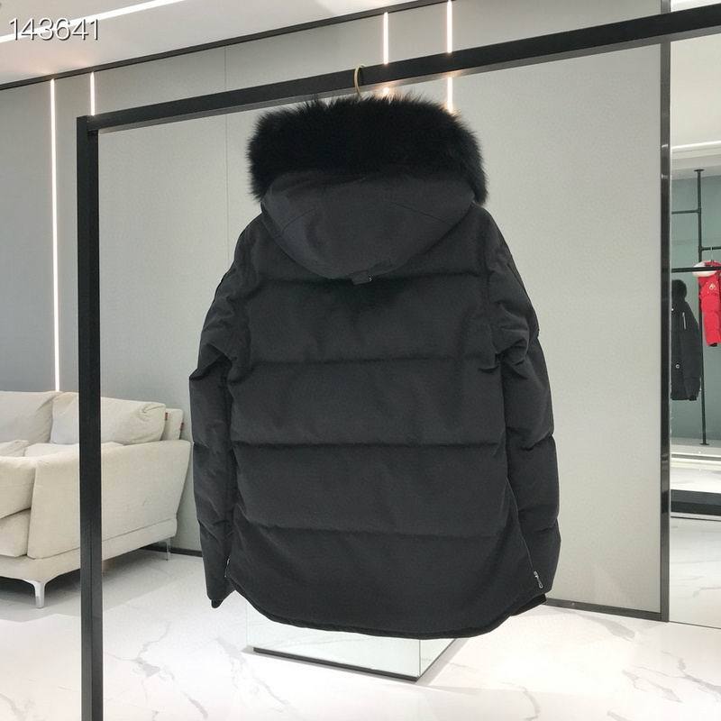 EM Sneakers Moose Knuckles Original 3Q Fur Jacket Black with Black Fur Collar (NFC)(Men's / Women's)