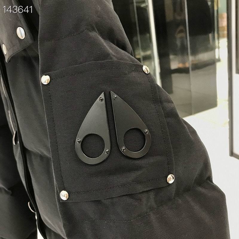 EM Sneakers Moose Knuckles Original 3Q Fur Jacket Black with Black Fur Collar (NFC)(Men's / Women's)