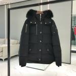 EM Sneakers Moose Knuckles Original 3Q Fur Jacket Black with Black Fur Collar (NFC)(Men's / Women's)