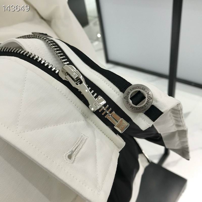 EM Sneakers Moose Knuckles Original 3Q Fur Jacket White with Black Fur Collar (NFC)(Men's / Women's)