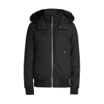 EM Sneakers Moose Knuckles Original Ballistic Bomber Jacket Black Fur（NFC）