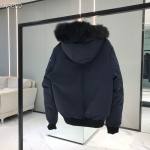 EM Sneakers Moose Knuckles Original Ballistic Bomber Jacket Black Fur（NFC）