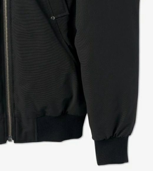 EM Sneakers Moose Knuckles Original Ballistic Bomber Jacket White Fur (NFC)