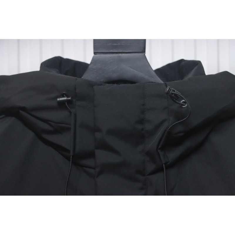 EM Sneakers The North Face POLAR Waterproof and Windproof Workwear Multi-pocket Drawstring Hooded Down Jacket Black