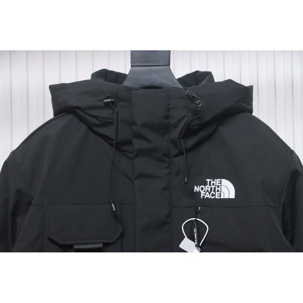 EM Sneakers The North Face POLAR Waterproof and Windproof Workwear Multi-pocket Drawstring Hooded Down Jacket Black