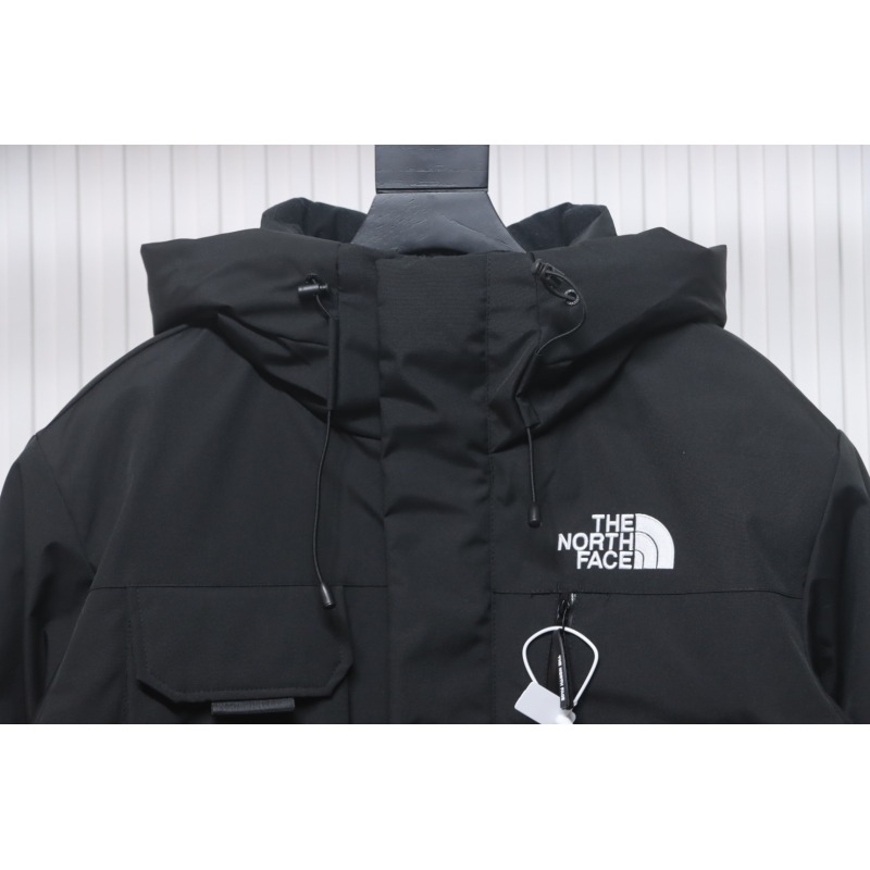 EM Sneakers The North Face POLAR Waterproof and Windproof Workwear Multi-pocket Drawstring Hooded Down Jacket Black